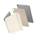 tomtoc Smart Folio Housse pour 11 Pouces iPad Air 2024 M2, Housse de Protection Amovible et Fine avec 4 Modes Utilisation et Matériau Fibre de Verre Ultra-léger, Couverture Magnétique pour Pencil