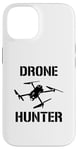 Coque pour iPhone 14 Drone Hunter Objet volant Contrôle de la circulation aérienne