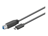 Microconnect - Usb-Kabel - 24 Pin Usb-C (Han) Til Usb Type B (Han) - Usb 3.2 Gen 1 - 3 M - Sort