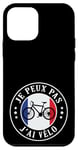 Coque pour iPhone 12 mini Je Peux pas j'ai Vélo Bike cycliste Cyclisme france humour