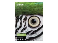 Epson Fine Art - Bomull - Slät Matt - 490 Mikron - Ljus - A4 (210 X 297 Mm) - 300 G/M² - 25 Ark Lumppapper - För Surecolor Sc-P20000, P600, P6000, P700, P7000, P800, P8000, P900, P9000