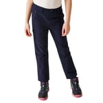 Regatta Boys Junior Highton Walking Trousers, Stretch & Water Repellent - Suitable for Walking & Hiking. Navy