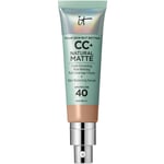 iT Cosmetics Your Skin But Better CC+ Natural Matte 32 ml (Various Shades) - Medium Cool