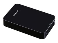 Intenso Memory Center - Hårddisk - 16 Tb - Ekstern (Stationær) - 3.5" - Usb 3.2 Gen 1 - 5400 Rpm - Buffert: 32 Mb - Sortera