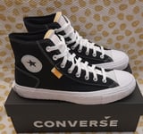 Converse Chuck Taylor Alt Star Hi Top Trainers Size 10uk Men's Black & White New