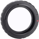 M42x0.75mm Filetage T2/T Monture en Alliage d'aluminium Bague Adaptateur d'objectif pour EF DSLR 650D 60D 550D, pour 1D, 1Ds Mark II III