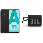 Pack SAMSUNG Galaxy A33 5G 128Go Noir + JBL GO 3 Black Enceinte étanche portable Noir