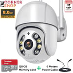 8MP BESDER PTZ Wireless Camera Outdoor WIFI IP CCTV Security Smart Calving 128GB