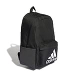 adidas Unisex Badge of Sport Backpack, Black/White, One size