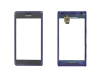 Genuine Sony D2004, D2005 Xperia E1 Purple Digitizer / Touchscreen - A/8CS-58...