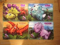 Dinosaurus Personalised  3d Place Mats various names PLACEMATS any 5 for 1 price