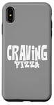 Coque pour iPhone XS Max Craving Pizza - Fun Food Lover's