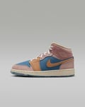 Air Jordan 1 Mid Sneaker School Sko til store barn