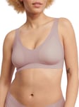 Sloggi Womens ZERO Feel 2.0 Bralette - Purple Polyamide - Size Medium