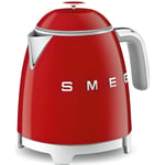 Bouilloire - SMEG - KLF05RDEU - 0,8 Litres - 1400 Watt - Rouge - Anti-calcaire et Maintien au chaud