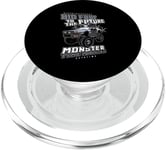 Camion de machine amusant des années 80 Monster Time pour garçons et enfants PopSockets PopGrip pour MagSafe