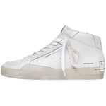 Baskets Crime London  sneakers Sk8 deluxe mid white