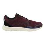 Puma Duplex Evo Camping Burgundy Leather Lace Up Mens Trainers 361921 01 - Purple Nubuck Leather - Size UK 7