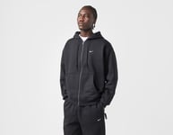 Nike Solo Swoosh Full-Zip Hoodie, Black