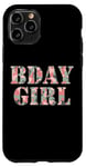 iPhone 11 Pro Pink Camo Bday Girl Military Hunter Birthday Case