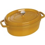 Staub La Cocotte Pata Ovaali 23 cm, Valurauta Sinappi 40510-649-0