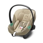 CYBEX car seat Aton S2 i-Size, from birth to approx. 24 months, max. 13 kg, including newborn insert, SensorSafe compatible, Classic Beige