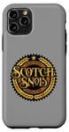 Coque pour iPhone 11 Pro Scotch Snob - Buveur de whisky amusant