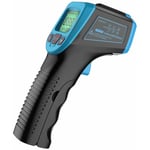 Gabrielle - Thermometre Infrarouge, Pistolet De Temperature Laser Numerique Sans Contact -58 °f a 1112 °f (-50 °c a 600 °c) Avec Ecran Lcd, Bleu, Bleu