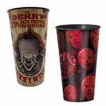 x2 IT Chapter 2 Pennywise & Red Balloon Cups Bundle Party Halloween Tableware