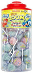 Vidal Mega Zoom Tongue Painter Lollies - Tub of 50