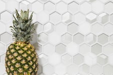 mosaik ws hexagon crystal/stone mix 3d white 5,5x5,5x0,6