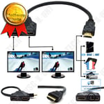 Adaptateur HDMI multi prise connecteur périphériques grande résolution pour télévisions grands écrans compatibilité universelle