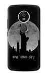 New York City Case Cover For Motorola Moto E5 Plus