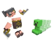 Minecraft Legends Creeper vs Piglin Bruiser, 6 vuosi/vuosia, Minecraft, Monivärinen, Muovi