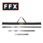 Stanley XTHT0-43119 Fatmax Box Beam Spirit Level 600mm 1200mm 1800mm + Carry Bag