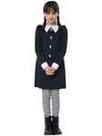 Dreadful Daughter Wednesday Magic Horror Movie Halloween Child Girls Costume