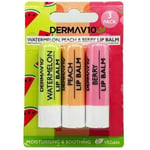 Lip Balm Watermelon plus Peach plus Berry Derma V10- Free Delivery