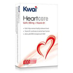 Kwai Heartcare Garlic 300mg + Vitamin B1, 100 Tablets