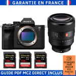 Sony A7R V + FE 50mm f/1.2 GM + 3 SanDisk 128GB Extreme PRO UHS-II SDXC 300 MB/s + Guide PDF MCZ DIRECT '20 TECHNIQUES POUR RÉUSSIR VOS PHOTOS