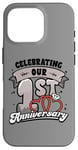 iPhone 16 Pro 1st Wedding Anniversary Celebrating 1 Year Matching Gift Case