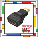 HDMI FEMALE to MINI HDMI ADAPTER CONVERTER for Tablet Laptop PC Projector Camera