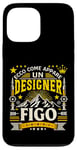 Coque pour iPhone 13 Pro Max Un Designer Figo - Idee Regalo Per Graphic Designer