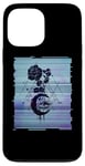 Coque pour iPhone 13 Pro Max Occulte Lune Vintage Lune Rose Sorcellerie Okkult Hexe Gothique