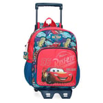 Disney Joumma Bags, Cars RD Trip, Sac à Dos Scolaire, fabriqué en Polyester, Bretelles Larges, ergonomiques et rembourrées, léger et Pratique pour Offrir Un Meilleur Confort, poignée supérieure pour