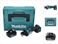 Makita DCO 181 G1J Akku kipsilevyleikkuri 18 V 32000 U/min + 1x Akku 6,0 Ah + Makpac - ilman laturia