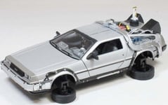 WELLY - Voiture du film Retour vers le Futur 2 DELOREAN DMC12 version volante...