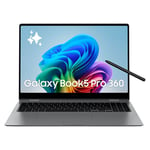 PC Portable Samsung Galaxy Book5 Pro 360 écran tactile 16'' 120Hz Copilot+ Intel® Core™ Ultra 7 16 Go RAM 512 Go SSD Anthracite