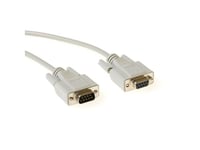 Act Serial Printercable 9-Pin D-Sub Male - 9-Pin D-Sub Female 3 M 3M 9 Pin D-Sub Male 9 Pin D-Sub Female Elfenbein Serien-Kabel (Ak7313)