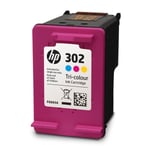 2x Original HP 302 Black & 1x Colour Ink Cartridge For Officejet 3830 Printer