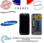 Originale Ecran Complet Noir Pour Samsung Galaxy S7 Edge (G935F) Avec Châssis